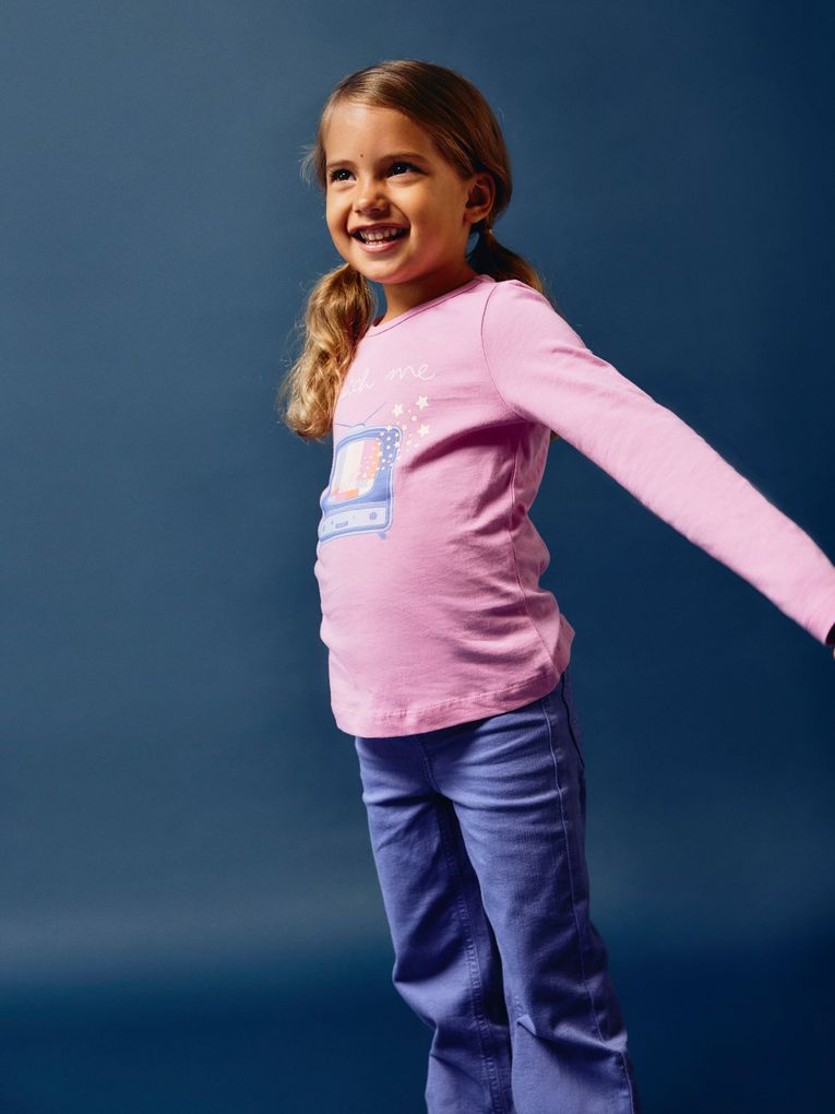 Name it Mädchen Langarmshirt NMFOLISIA LS TOP