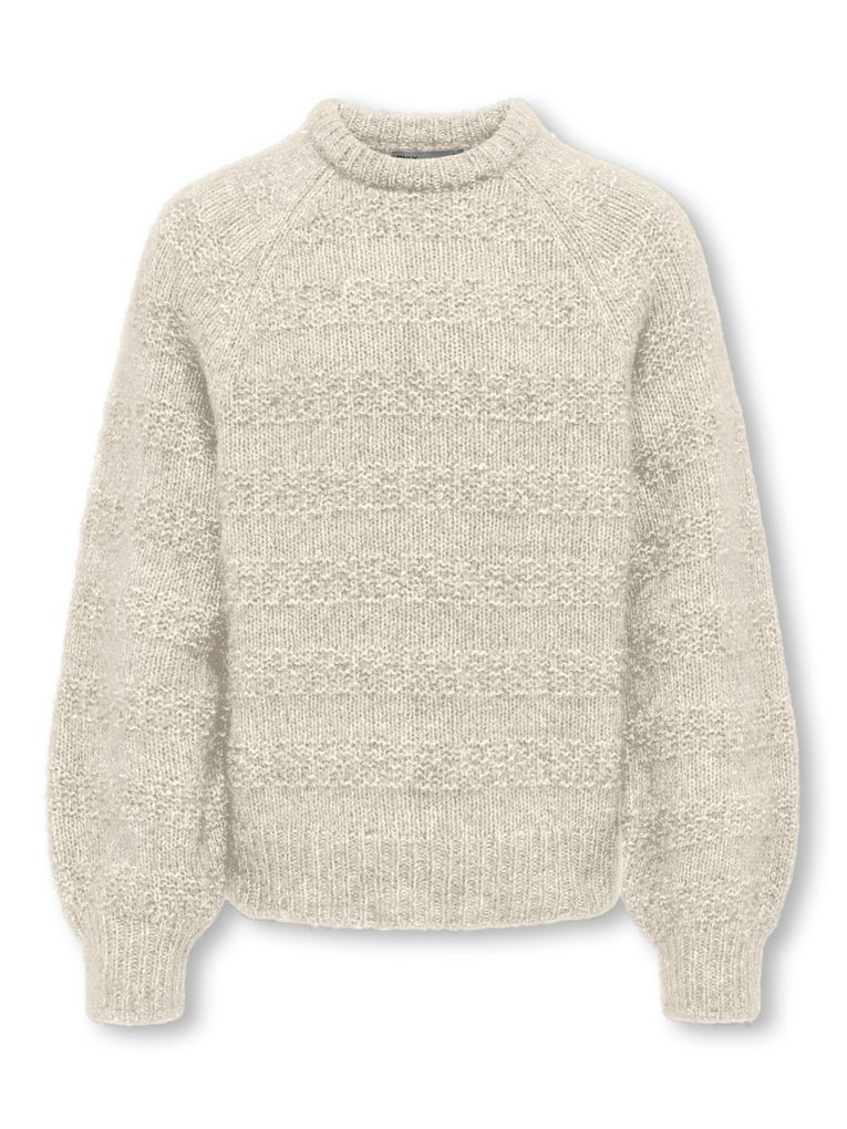 Kids Only Mädchen Pullover KOGKLARISA LIFE LS ONECK BF KNT