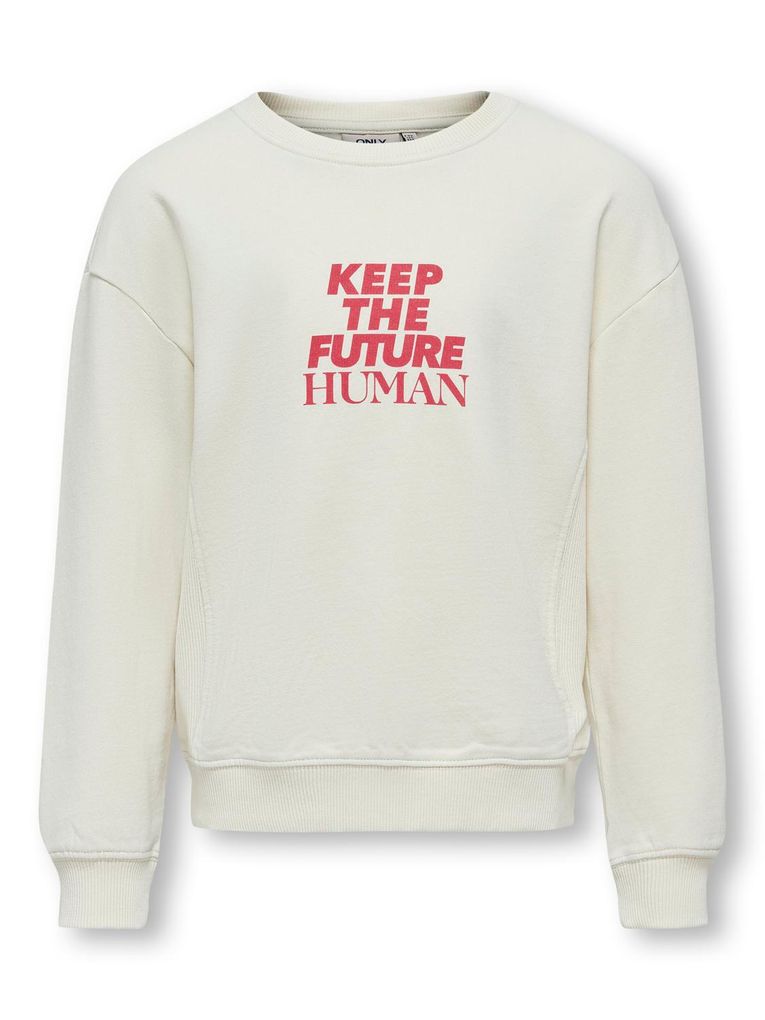 Kids Only Mädchen Sweatshirt KOGNELLY L/S O-NECK PRINT