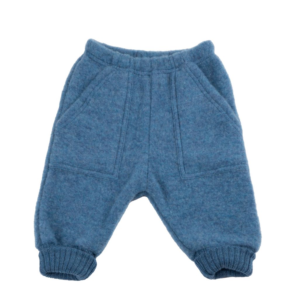 Joha Baby Jungen Mädchen Baggy Pant Wollfleece Merinowolle