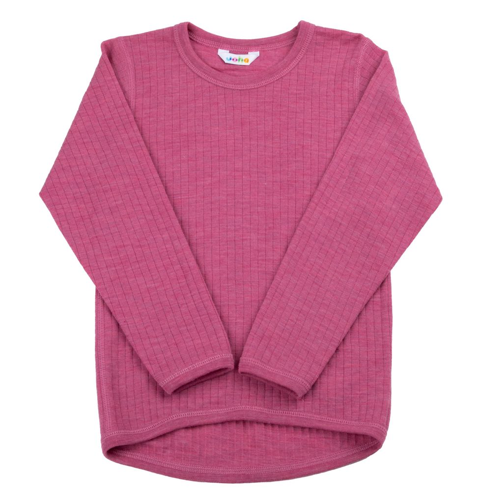 Joha Kinder Jungen Mädchen Langarmshirt Merinowolle