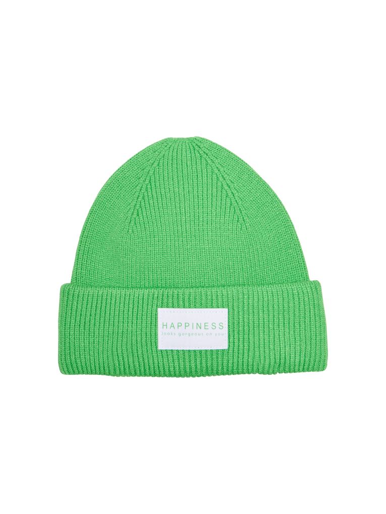 Kids Only Mädchen Wintermütze KOGALPHA LIFE PATCH RIB BEANIE