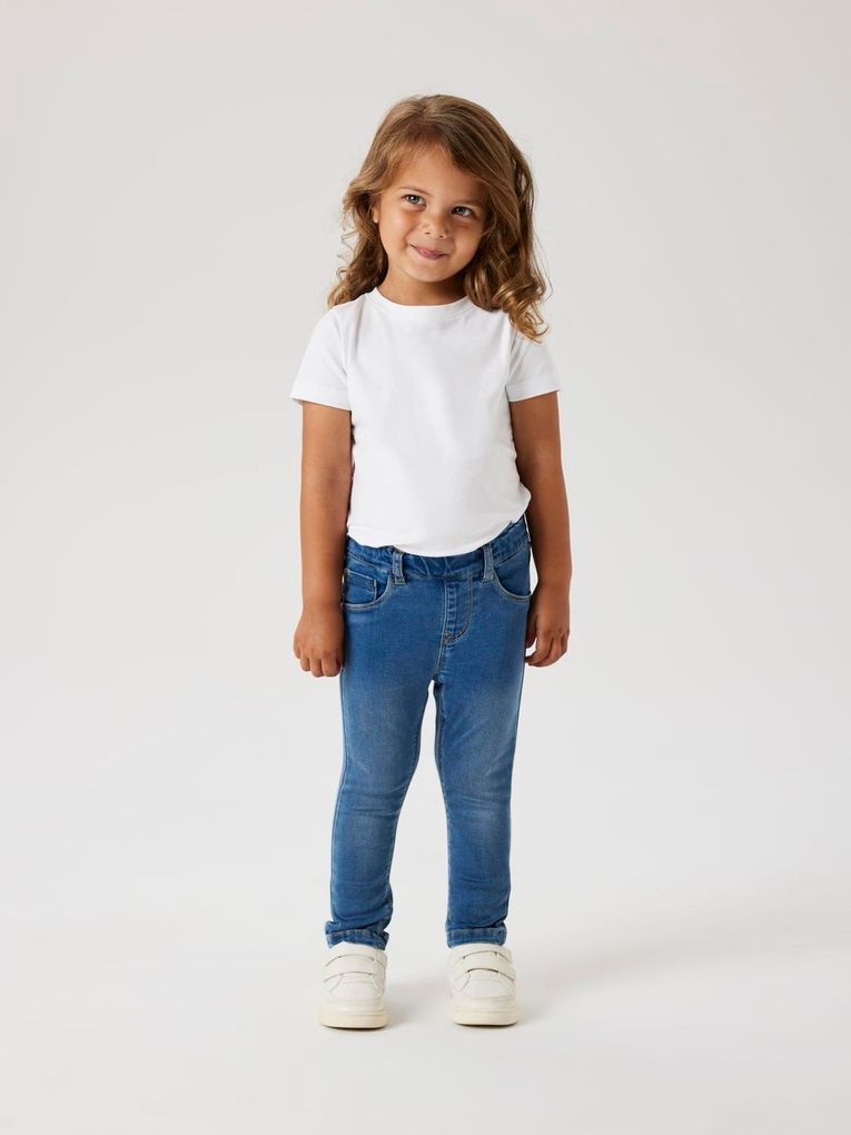 Name it Mädchen Jeggings NMFSALLI SLIM DNM LEGGING 5357-TO