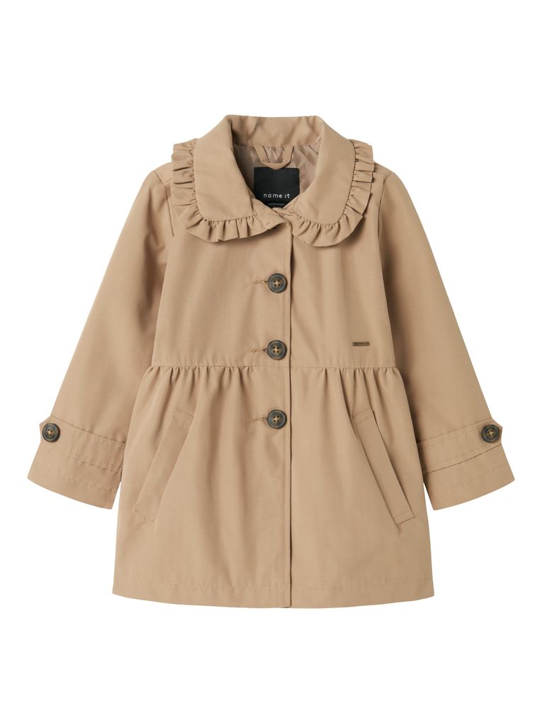 Name it Mädchen Übergangs-Kurzmantel NMFMADELIN TRENCH COAT