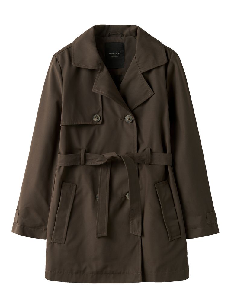 Name it Mädchen Übergangs-Kurzmantel NKFMADELIN TRENCH COAT