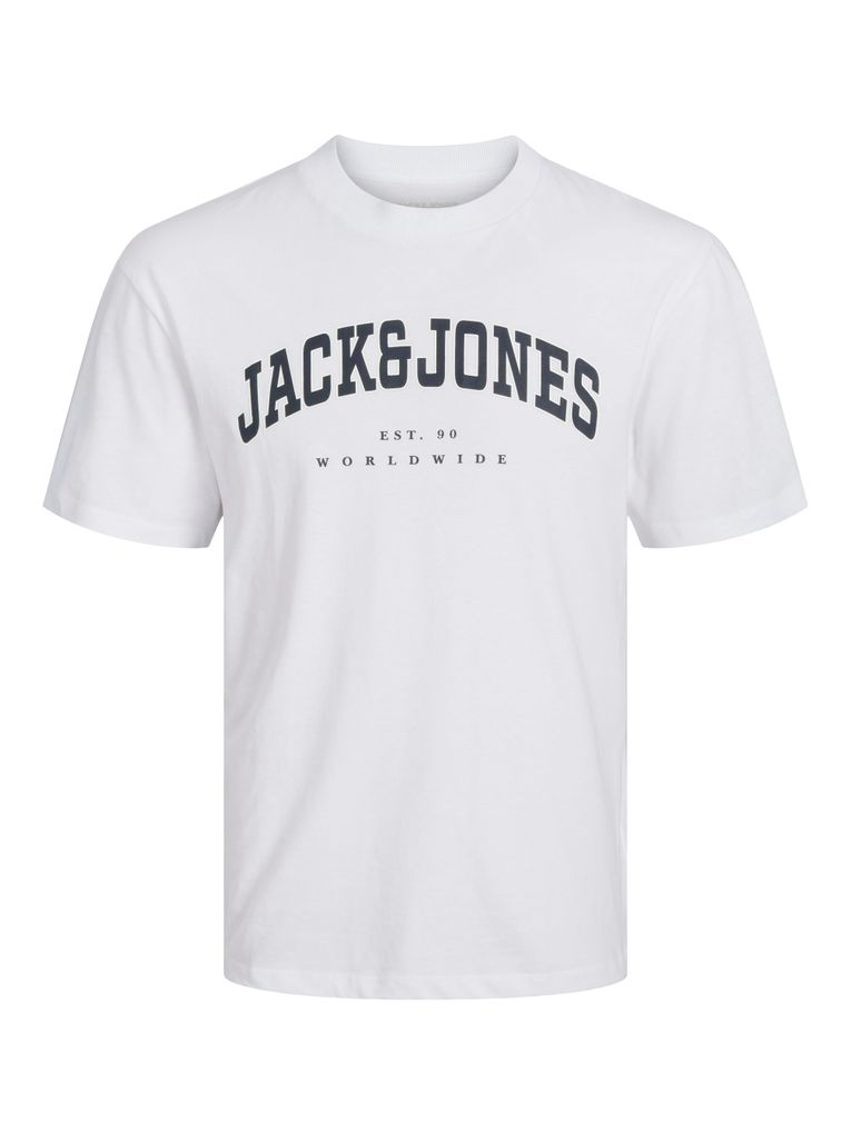 Jack & Jones Jungen T-Shirt JJECALEB VARSITY TEE S/S O-NECK