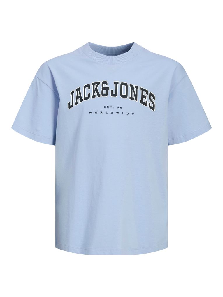 Jack & Jones Jungen T-Shirt JJECALEB VARSITY TEE SS O-NECK