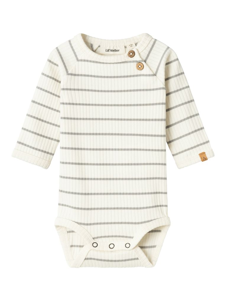 Lil' Atelier Baby Jungen Langarmbody