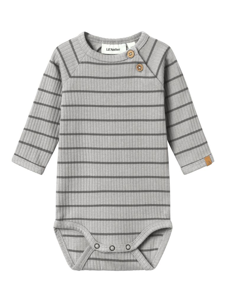 Lil' Atelier Baby Jungen Langarmbody