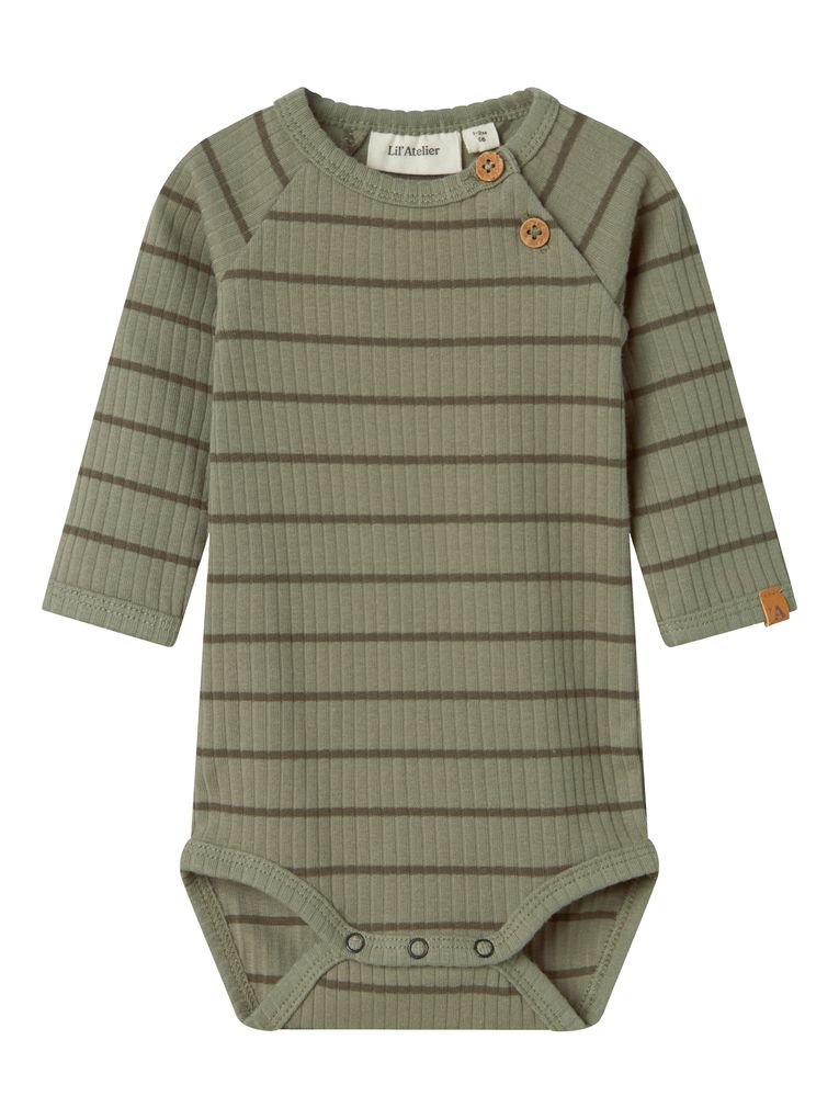 Lil' Atelier Baby Jungen Langarmbody