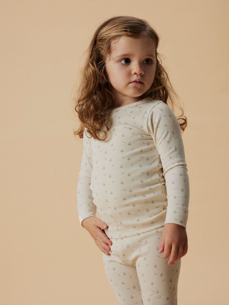 Lil' Atelier Mädchen Langarmshirt NMFGAGO LS SLIM TOP LIL