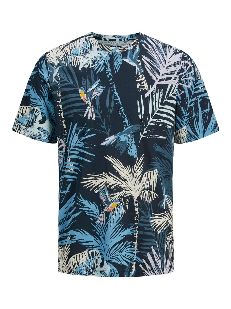 Jack & Jones Jungen T-Shirt JJHAWAII AOP TEE S/S CREW NECK MN