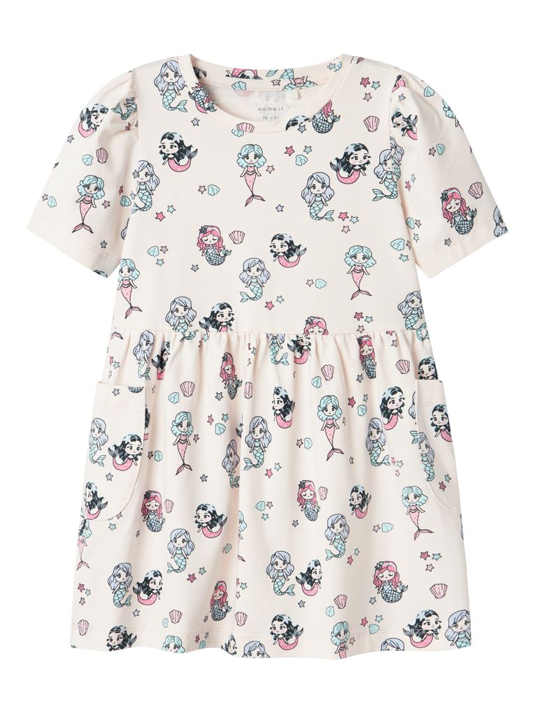 Name it Mädchen Jersey-Sommerkleid NMFFENJA S/S DRESS PB