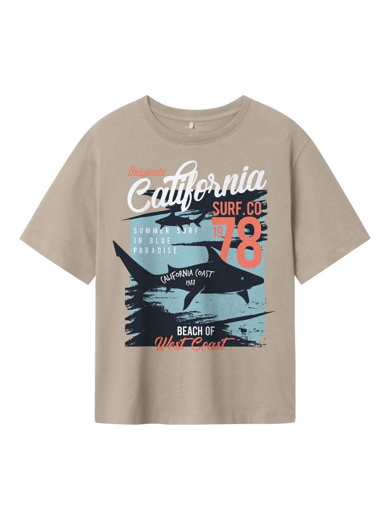 Name it Jungen T-Shirt kurzarm NKMHIRLAN S/S NREG TOP