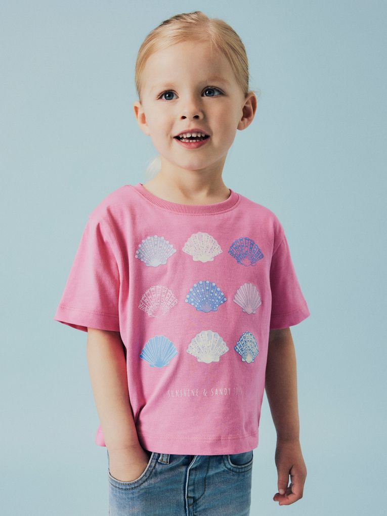 Name it Mädchen T-Shirt NMFJASSA S/S NREG TOP PB