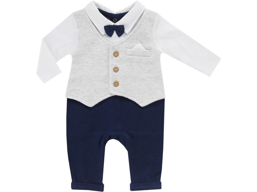 Jacky Baby Jungen Taufanzug Overall festlich