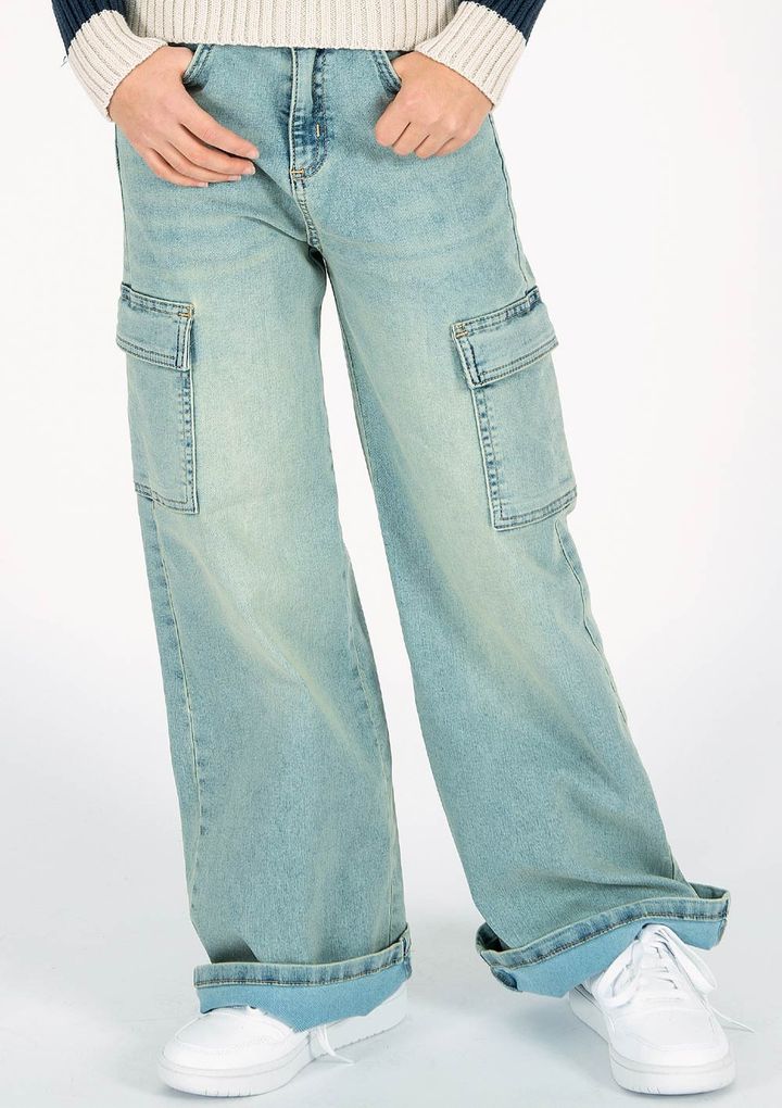 Blue Effect Mädchen Wide Leg Cargojeans slim fit