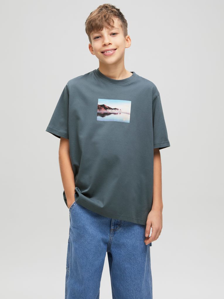 Jack & Jones Jungen T-Shirt JORVESTERBRO PICTURE TEE SS CREW