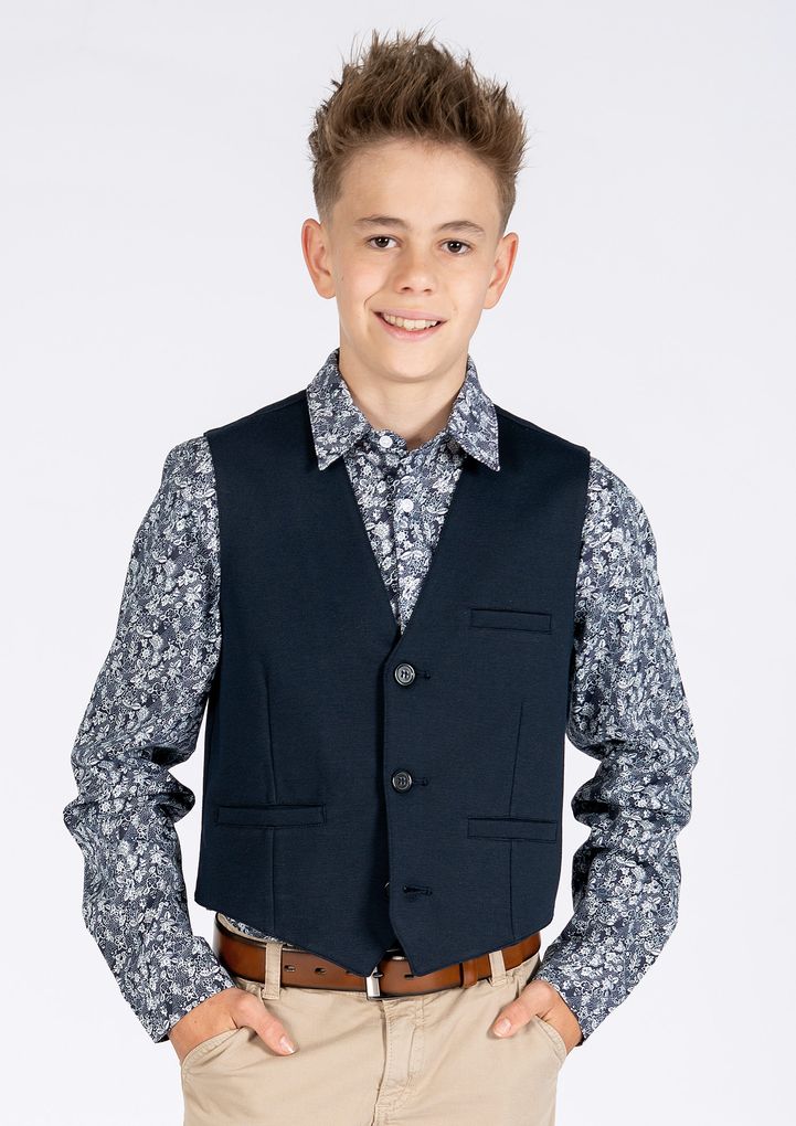 Blue Effect Jungen Anzug-Weste festlich