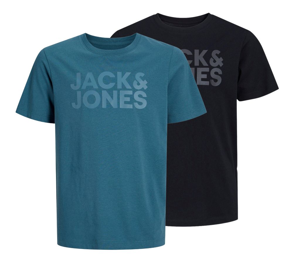 Jack & Jones Jungen T-Shirts 2er Pack JJECORP LOGO TEE MNI