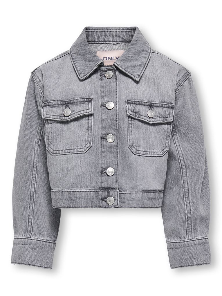 Kids Only Mädchen Jeansjacke KOGLUMI LS JACKET DNM PIM 