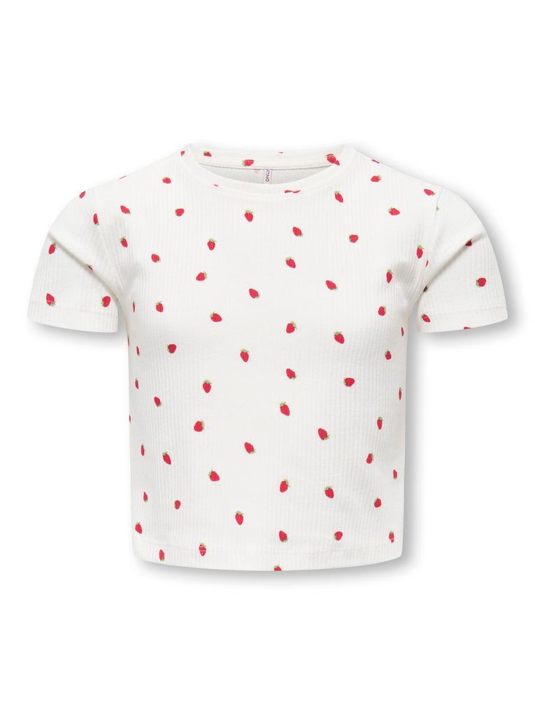 Kids Only Mädchen T-Shirt KOGBELLA LIFE AOP S/S TOP JRS