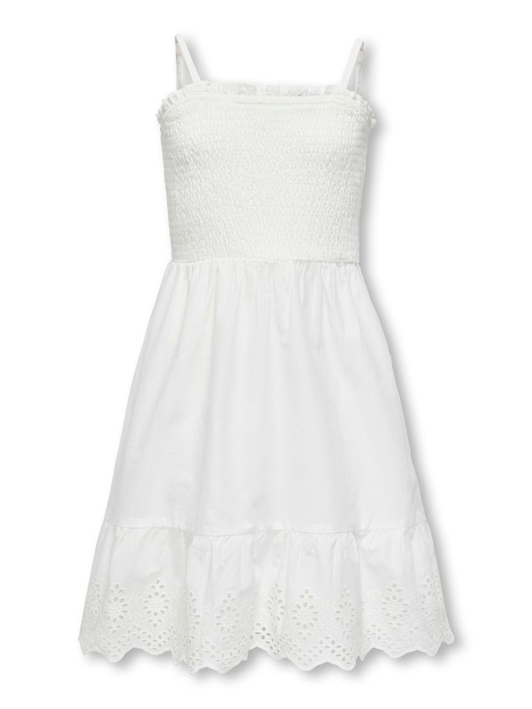 Kids Only Mädchen Sommer-Kleid KOGLOU LIFE EMB SMOCK DRESS