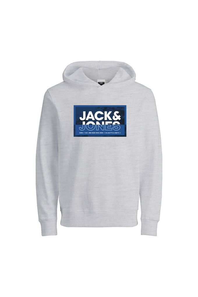Jack & Jones Jungen Hoodie JCOLOGAN PRINT SWEAT HOOD SN MNI