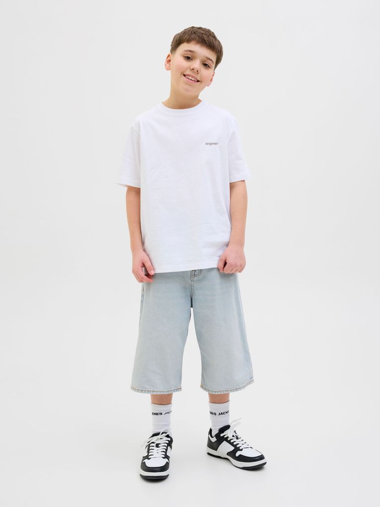 Jack & Jones Jungen Jeansshorts JJIRON JJORIGINAL SHORTS JNR