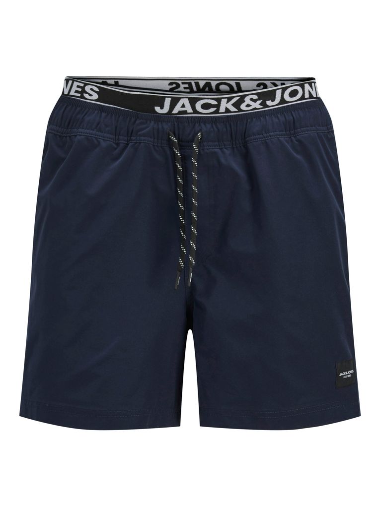 Jack & Jones Jungen Badeshorts JPSTMAUI JJSWIM DB WB AKM JNR