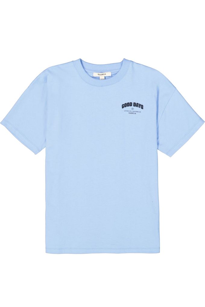Garcia Mädchen T- Shirt mit Rückenprint