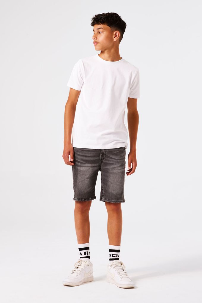 Garcia Jungen Jeans-Shorts Dalino regular grau
