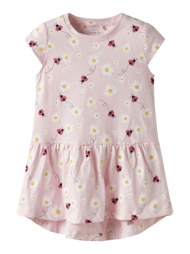 Name it Mädchen Sommer Jerseykleid NMFVIGGA CAPSL DRESS F1