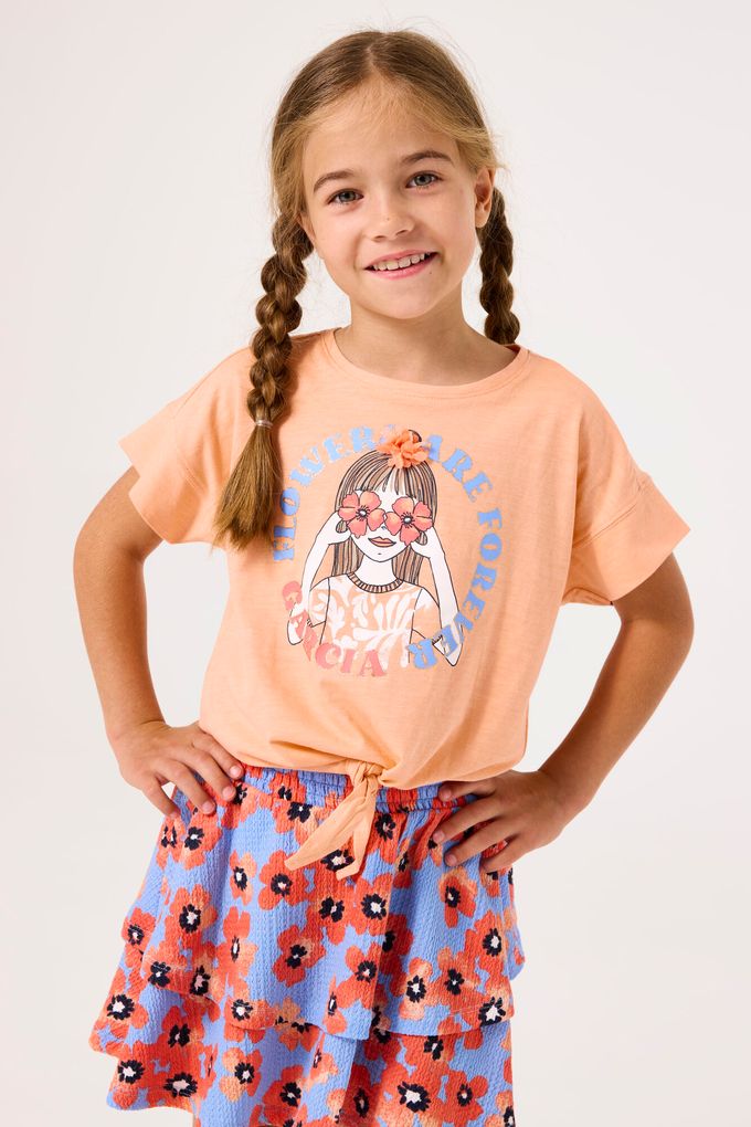 Garcia Mädchen T- Shirt kurzarm
