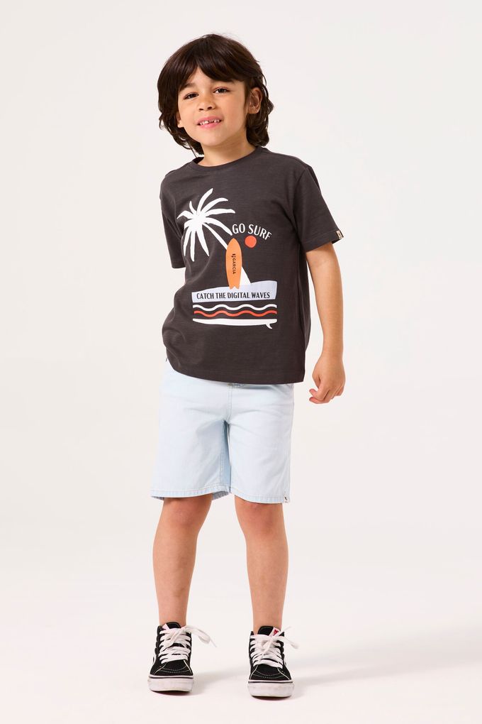 Garcia Jungen Jeansshorts kurze Hose bleached