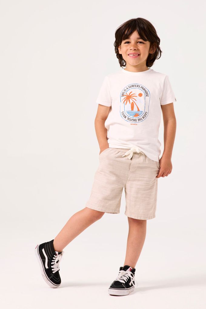 Garcia Jungen Shorts kurze Hose sandshell