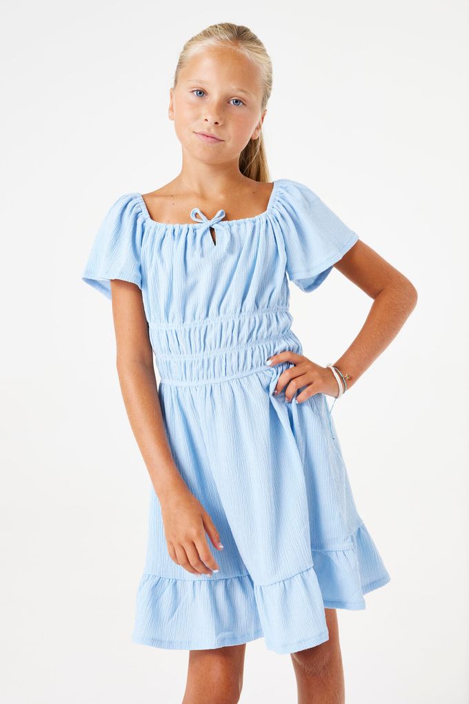 Garcia Mädchen Sommerkleid mit Rückenausschnitt