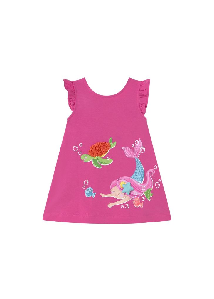 Mayoral Baby Mädchen Sommerkleid Fuchsia
