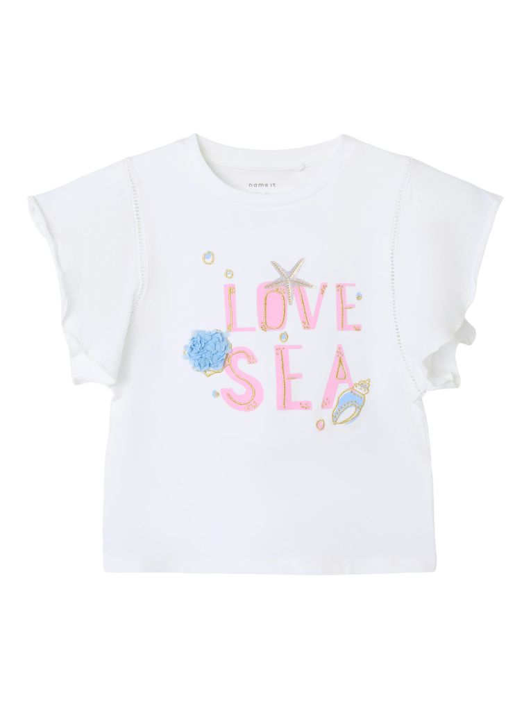 Name it Mädchen T-Shirt NMFFSEA Top