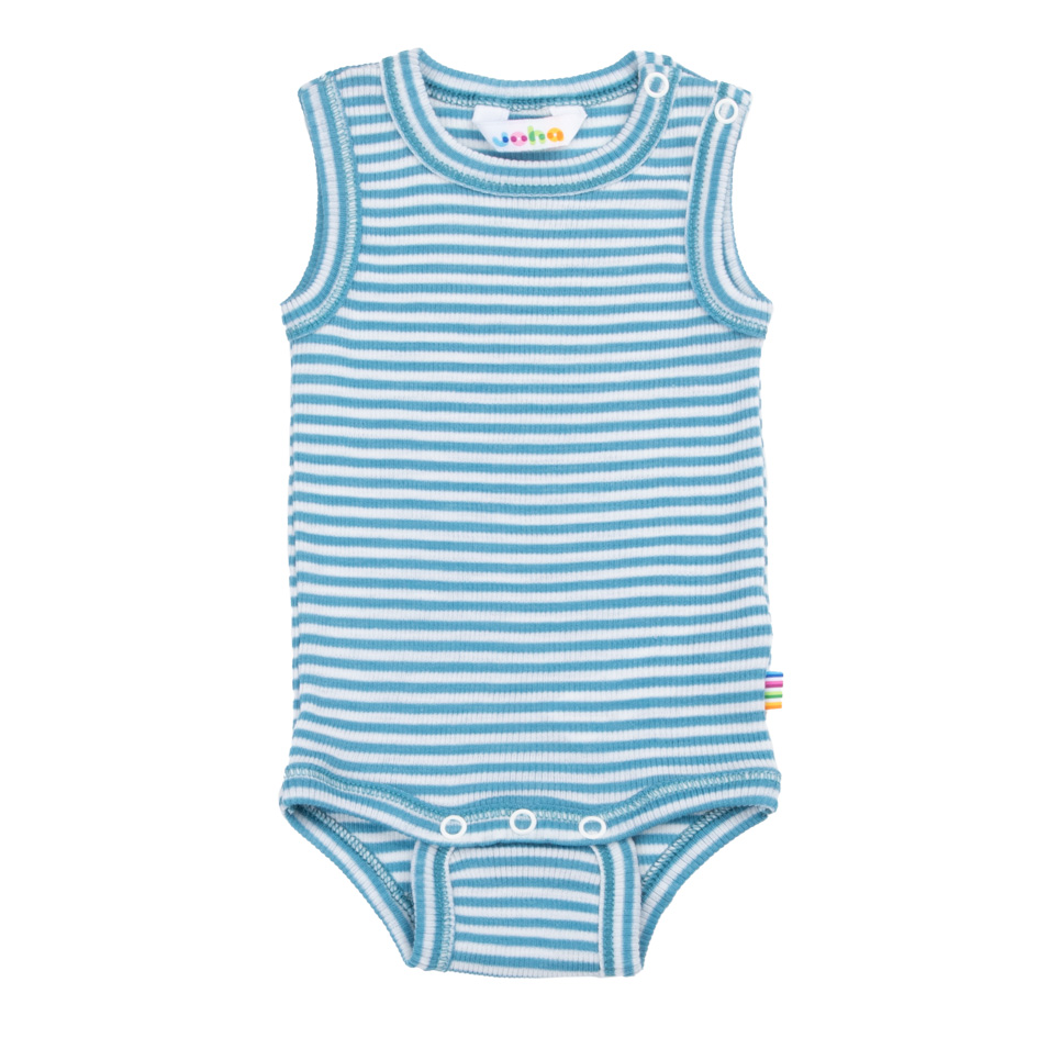 Joha Baby Mädchen Jungen Body ärmellos Merinowolle/Seide