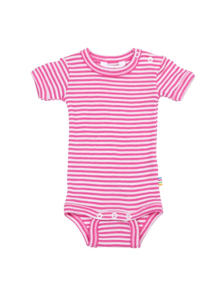 Joha Baby Kurzarmbody Merinowolle/Seide