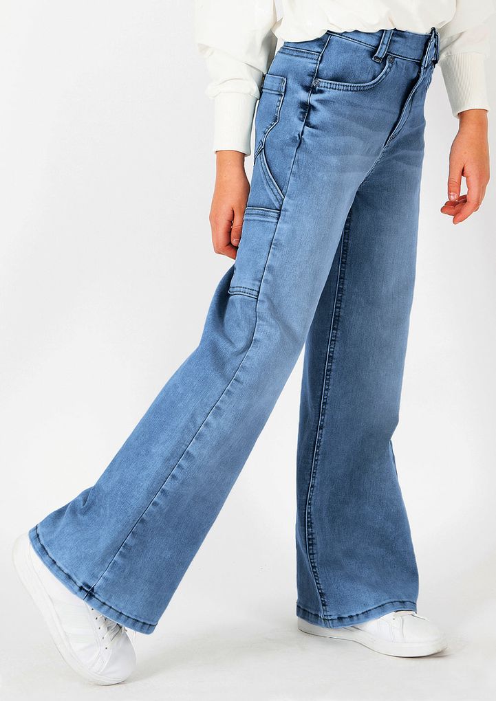 Blue Effect Mädchen Wide Leg Workerstyle Jeans slim fit