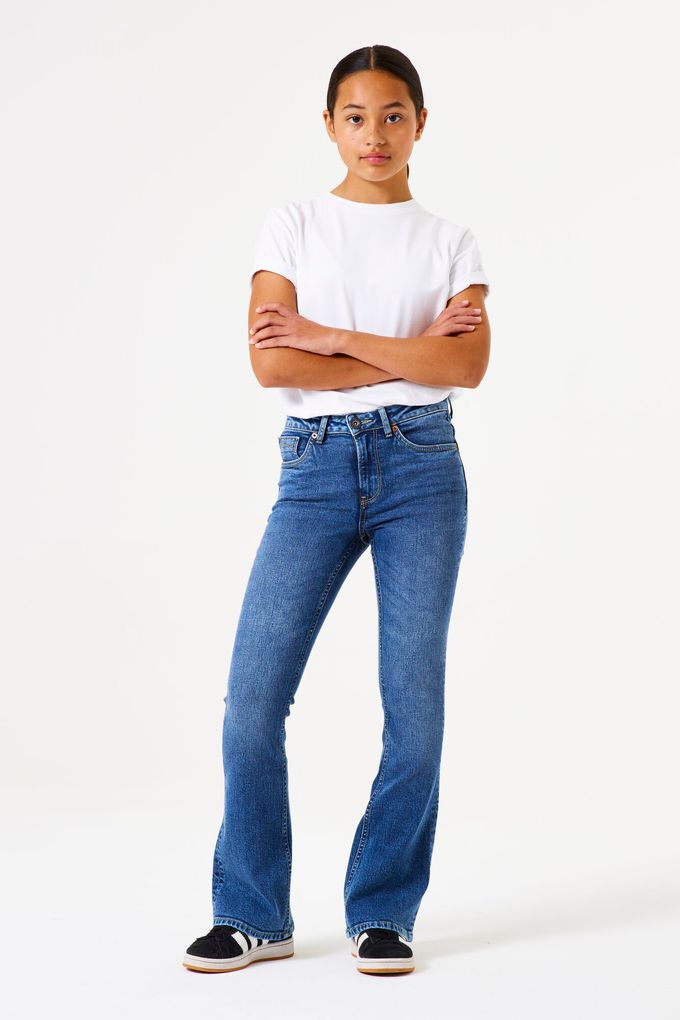Garcia Mädchen Flared Jeans Rianna superslim fit high waist