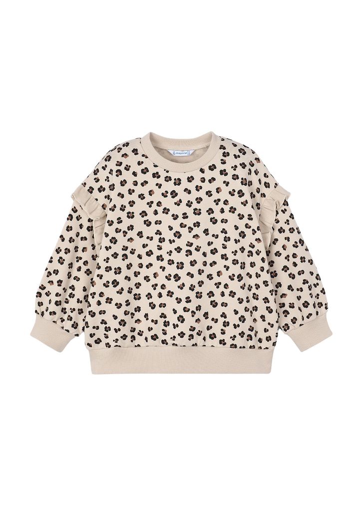 Mayoral Mädchen Sweatshirt Leoprint