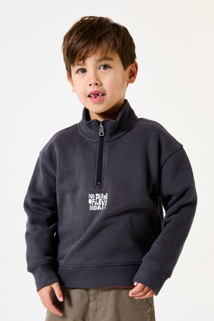 Garcia Jungen Troyer Sweatshirt mit Reißverschluss