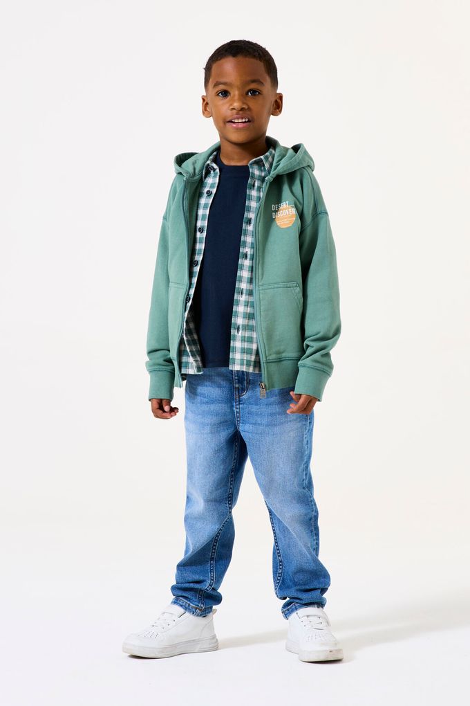 Garcia Jungen Kapuzensweatjacke mit Rückenprint