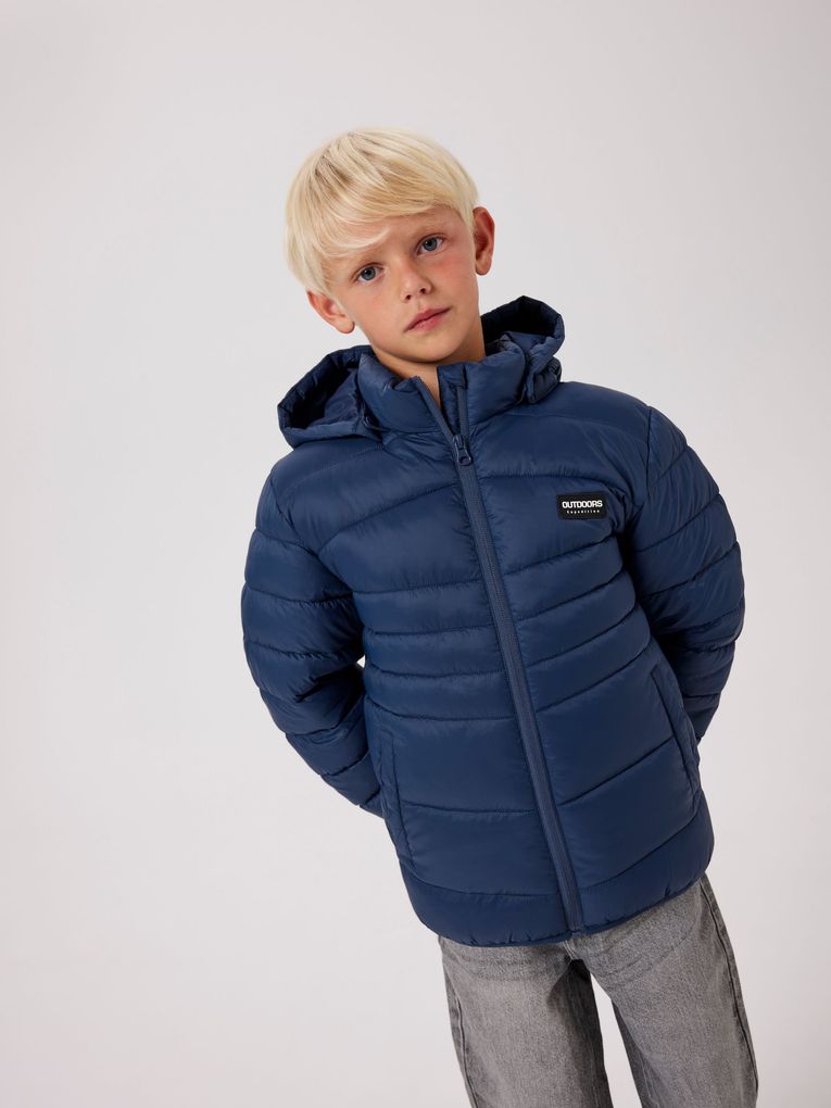 Name it Jungen Leichtsteppjacke NKMMARBLE JACKET PB