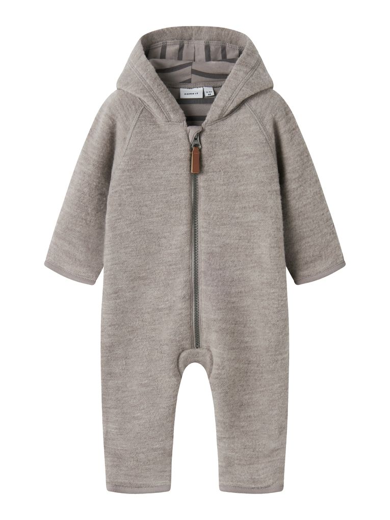 Name it Baby Wollfleeceoverall NBFWMINO WOOL BRU SUIT W/LINING
