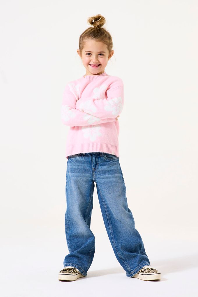 Garcia Mädchen Wide Leg Jeans Hose