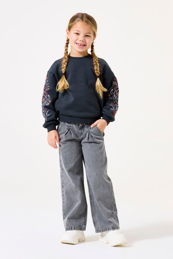 Garcia Mädchen Wide Leg Jeans Hose